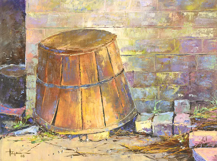 Wooden Basket By Hiroshi Tagami 1