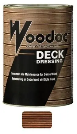 Woodoc Deck Dressing - Golden Brown 1
