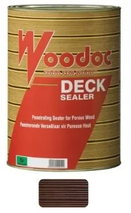Woodoc Deck Sealer - Deep Brown 2