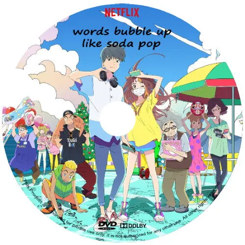 Words Bubble Up Like Soda Pop Dvd Anime Movie 2020 English Audio 1