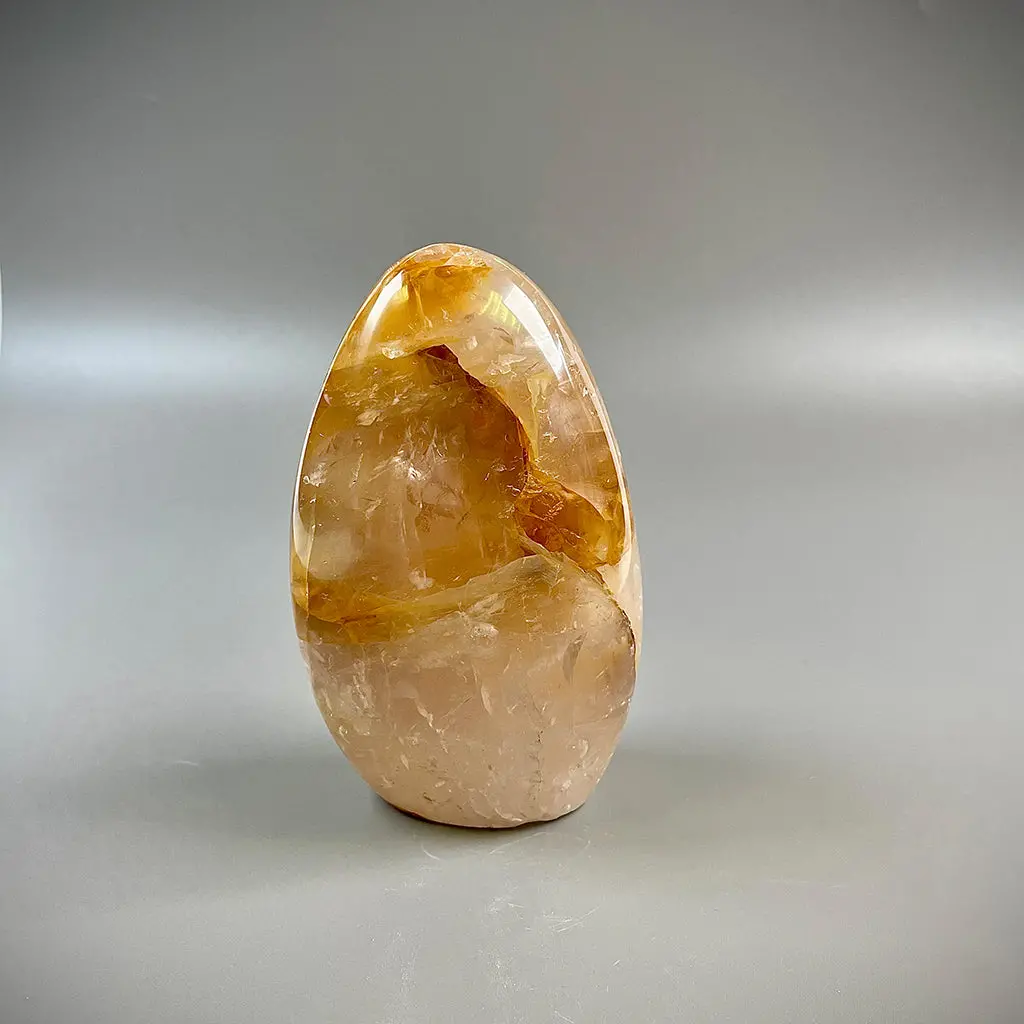 Yellow Hematoid Quartz Crystal Freeforms - Golden Healer 3