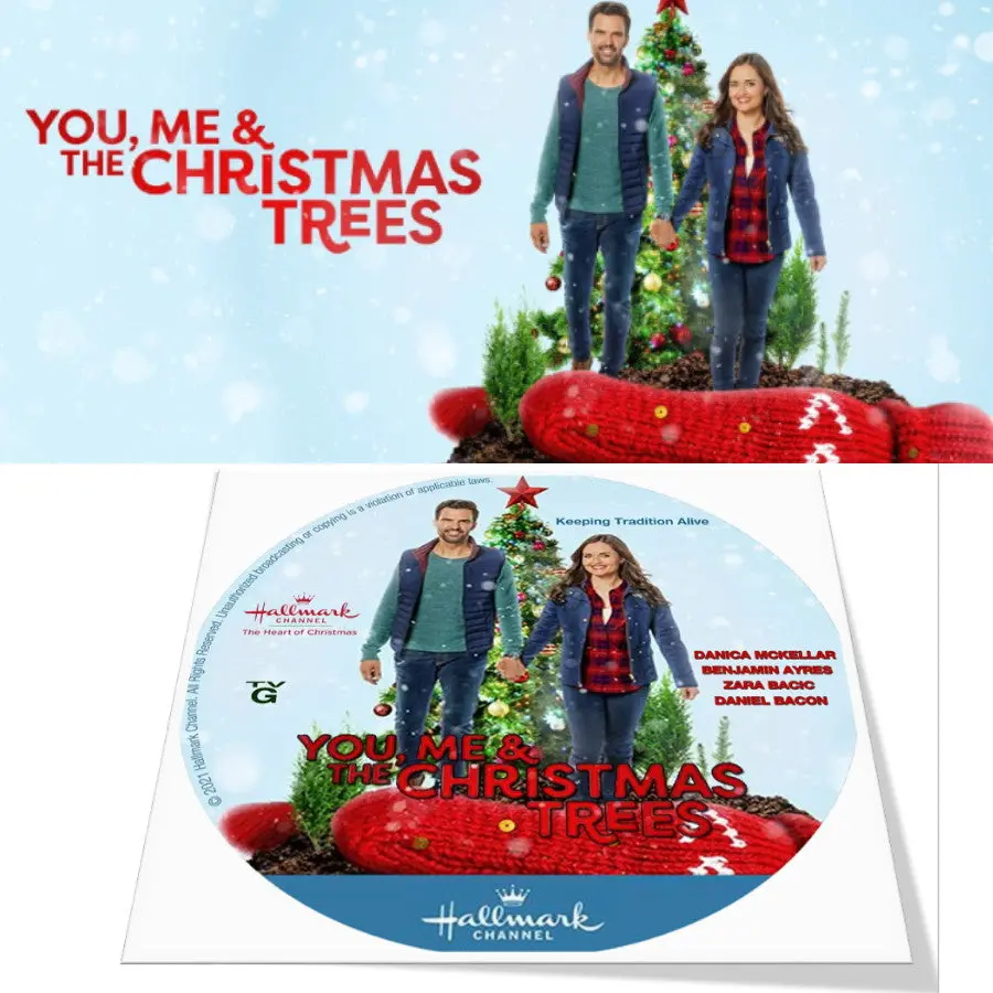 You, Me & The Christmas Tree Dvd Movie 2021 Danica Mckellar, Benjamin Ayres 1