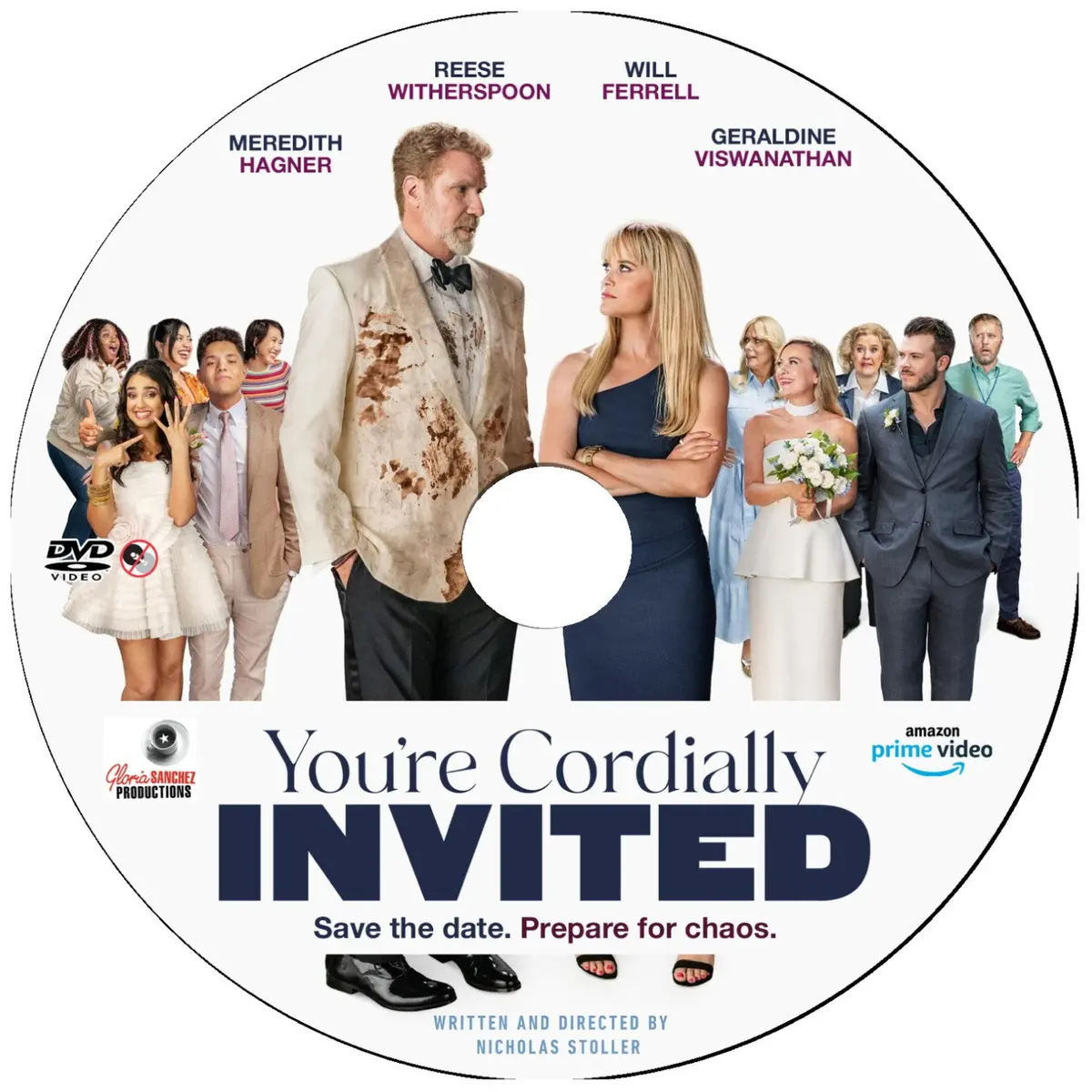 You're Cordially Invited Dvd Movie 2025 - Will Ferrell, Reese Witherspoon 1