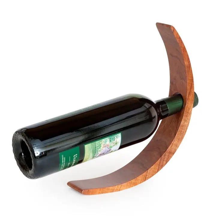 Koa Wine Stand - Crescent 1