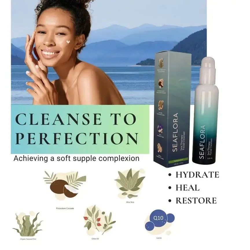 Seaflora Sea Therapy Facial Cleanser 120Ml 2