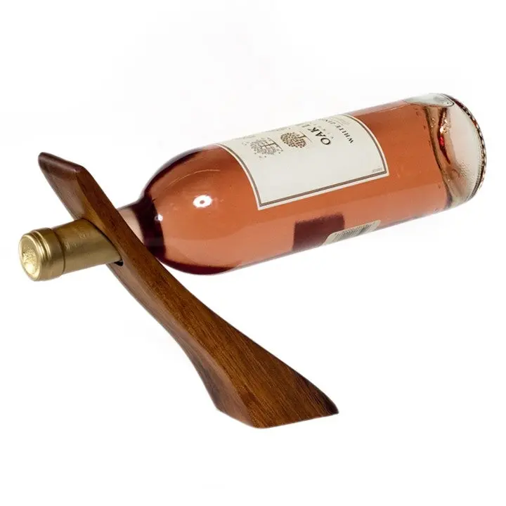 Koa Wine Stand - Angled 1