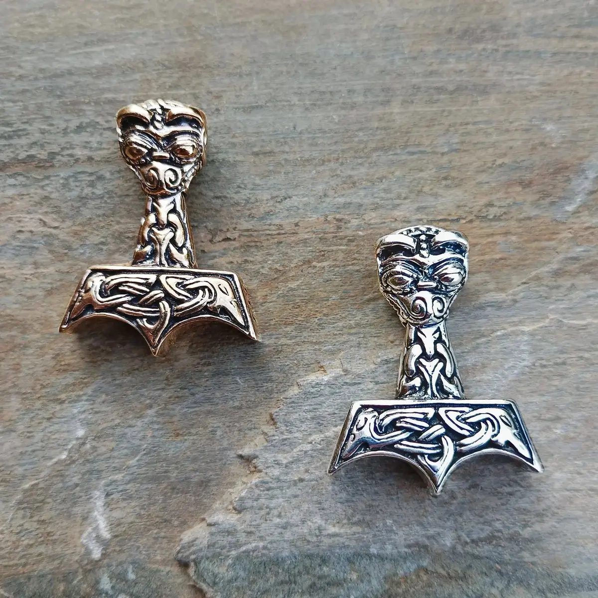 Ferocious Beast Thors Hammer Pendant 1