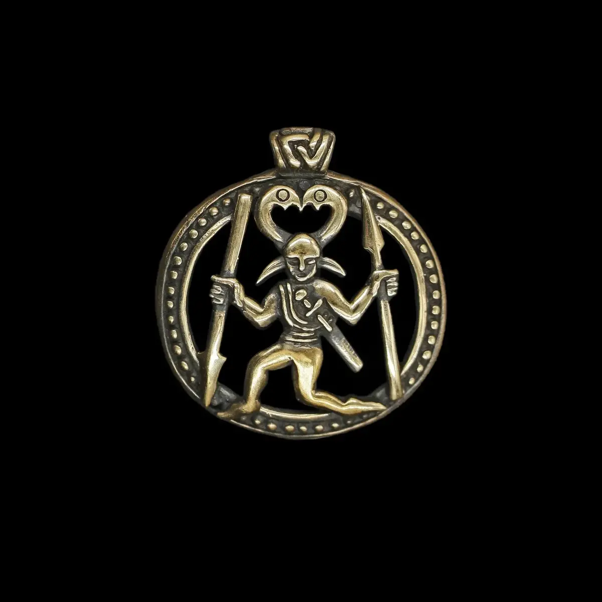 Large Odin Warrior Pendant 1