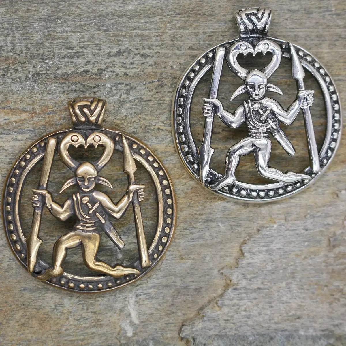 Large Odin Warrior Pendant 1