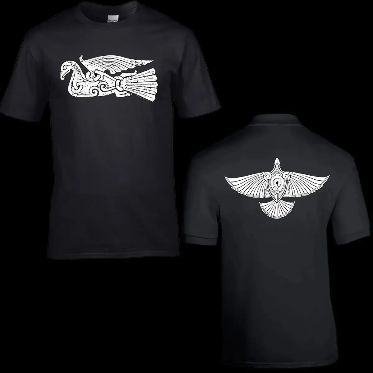Viking Raven T-Shirt 1