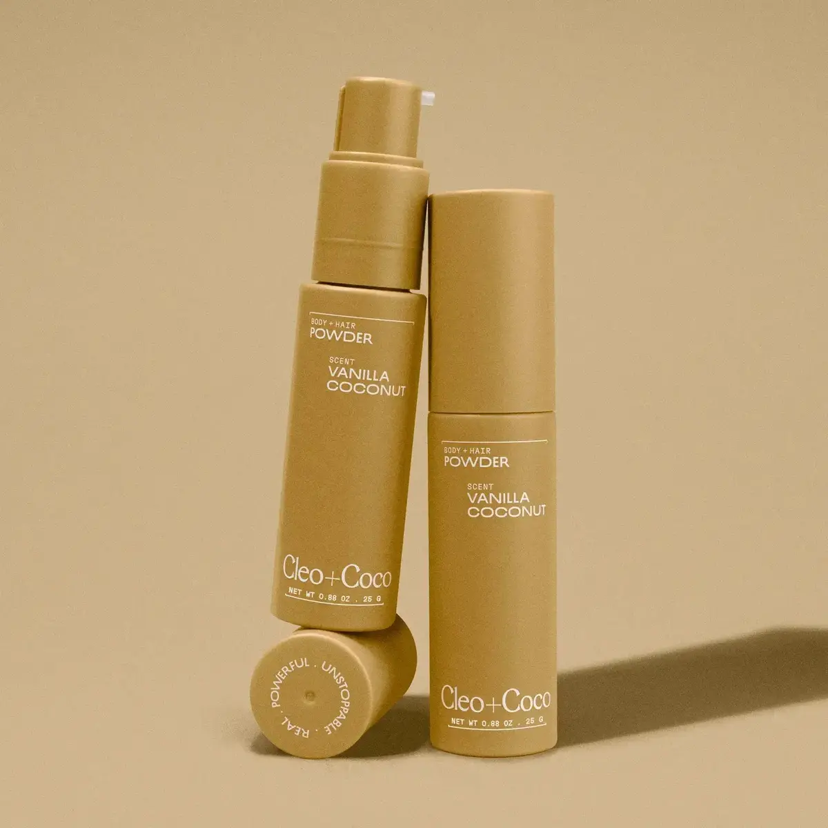 Body + Hair Powder – Vanilla Coconut 1