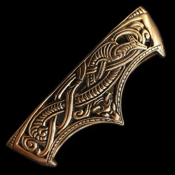 Viking Wolf Scabbard Mouth 1