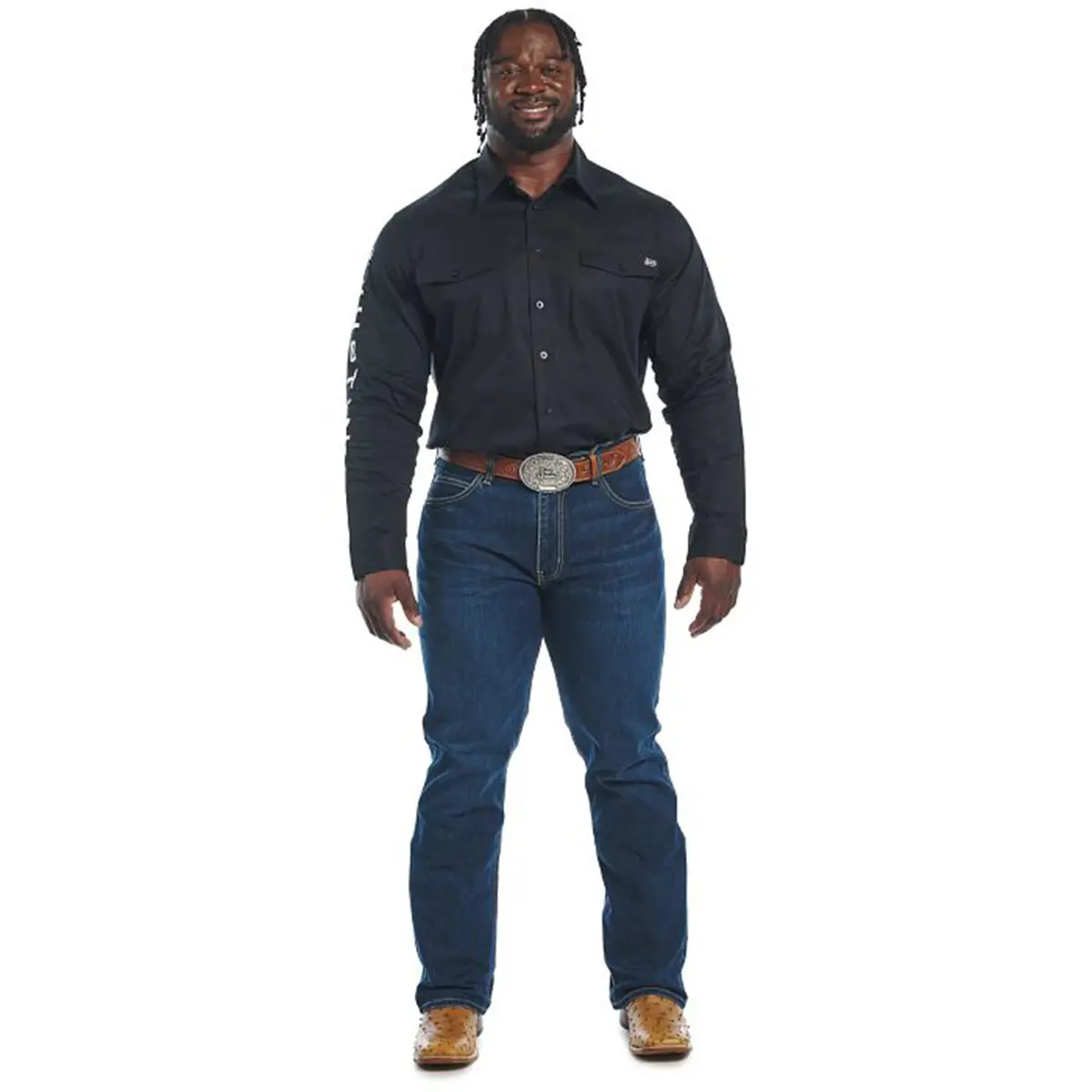 Justin J9 Men's 1879 Jean Med Wash 2