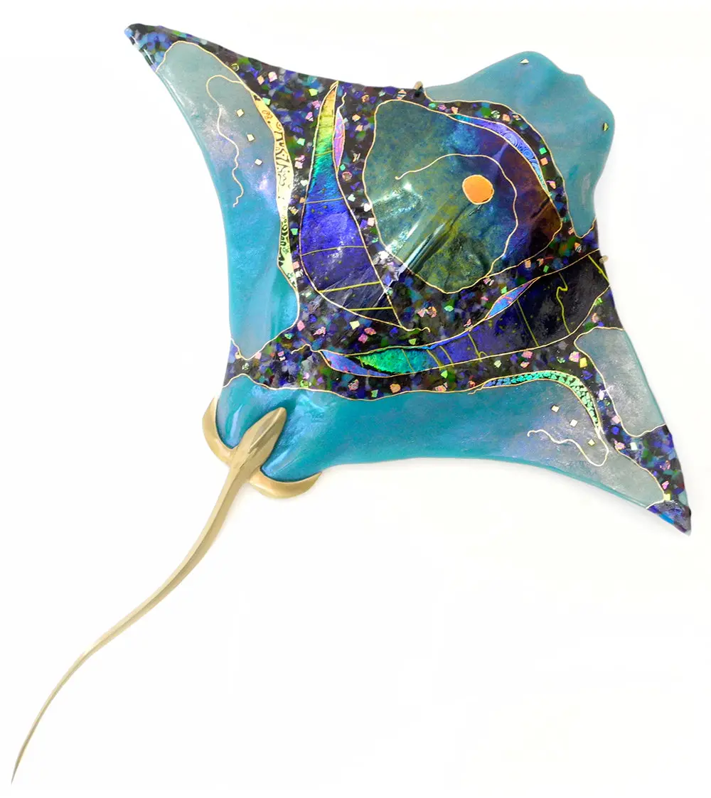 Eagle Ray - Aqua 1