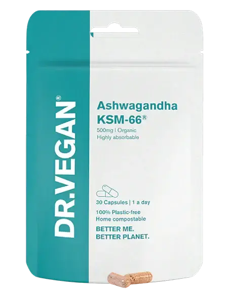 Dr.Vegan Ashwagandha Ksm-66, 30 Capsules 1