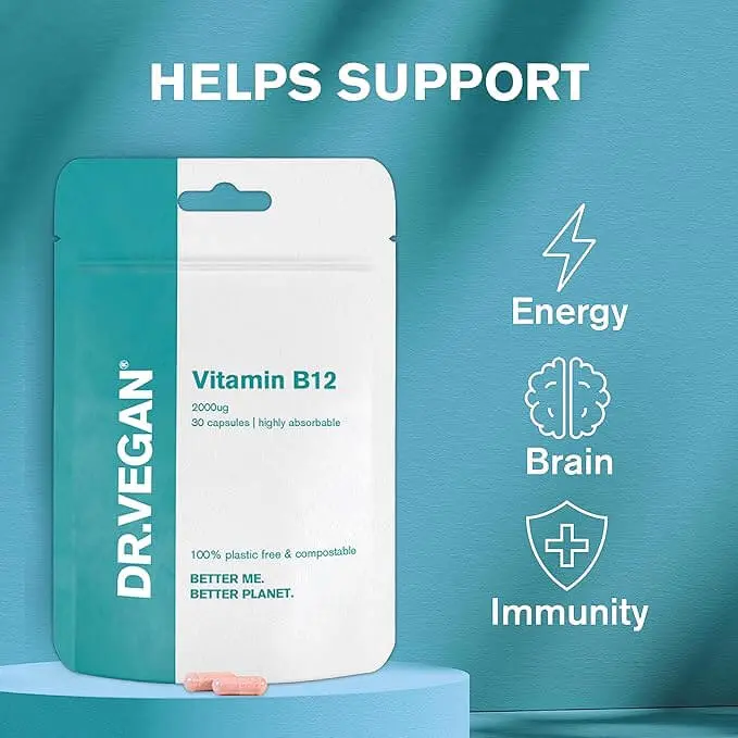 Dr.Vegan Vitamin B12 2000Ug - 30 Capsules 2