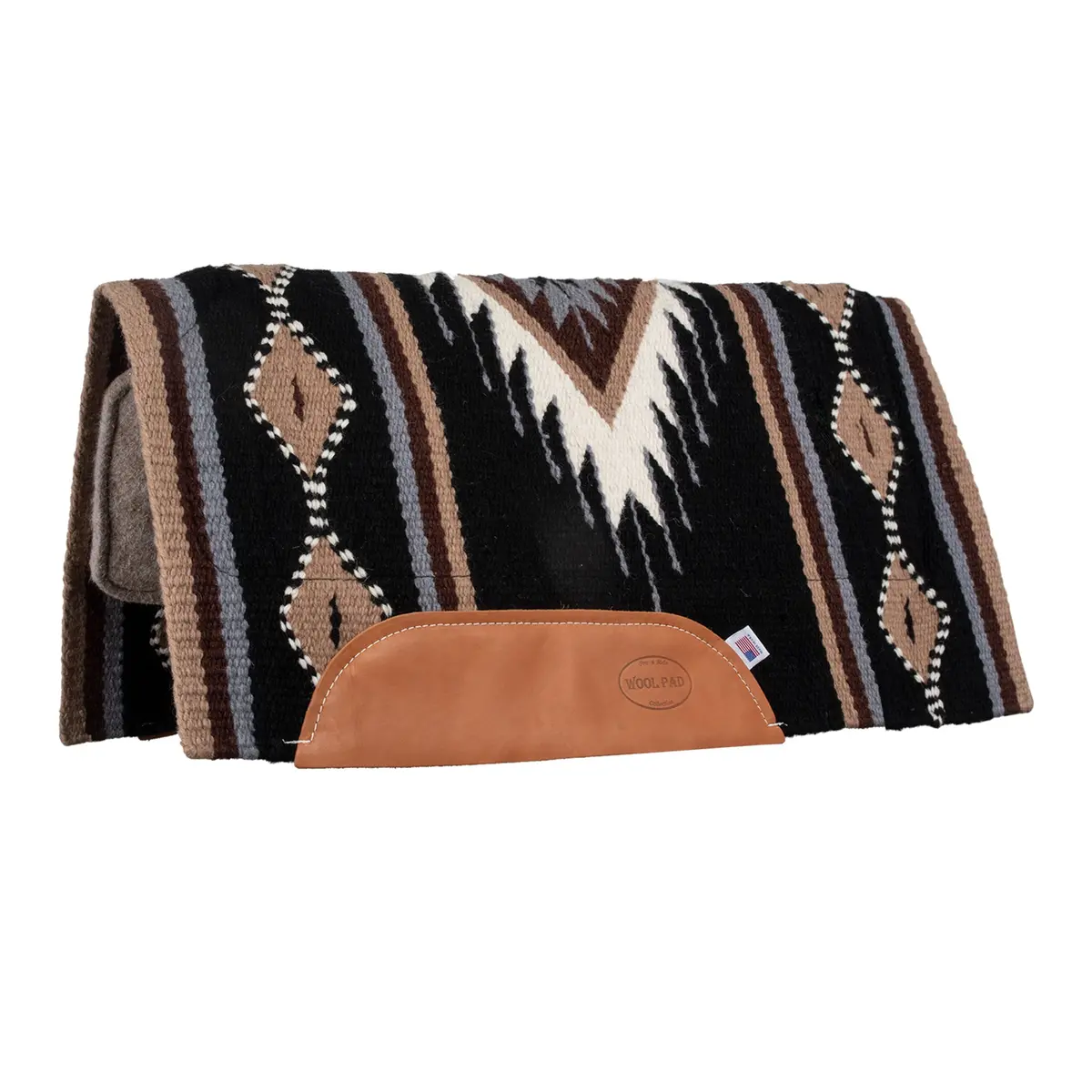 Ezy Ride Del Rio W/ Tan Wool Lining 36'X34' Black/Tan 1