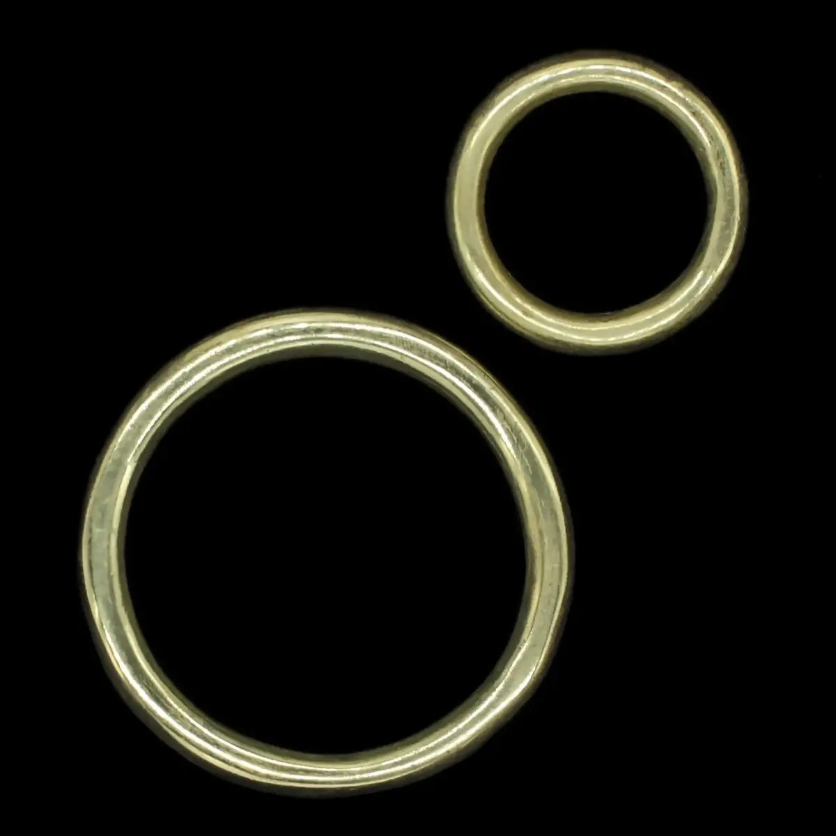 Solid Brass O Ring 1