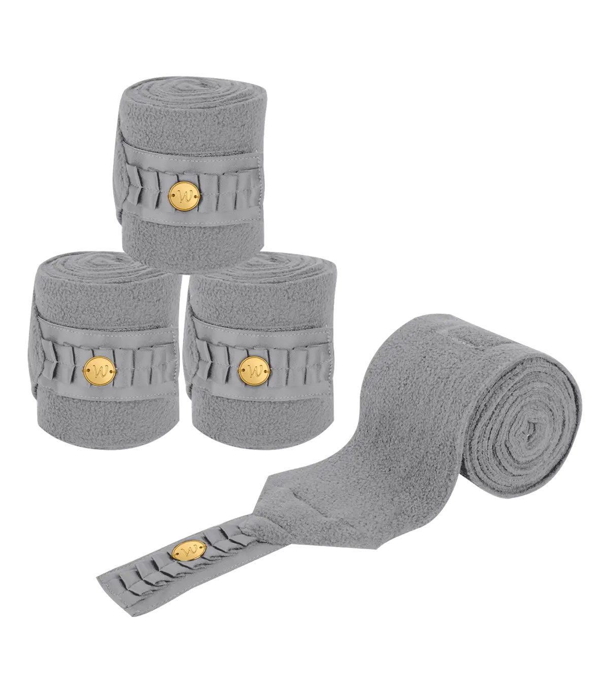 Waldhausen Florence Fleece Bandages Stone Grey 1