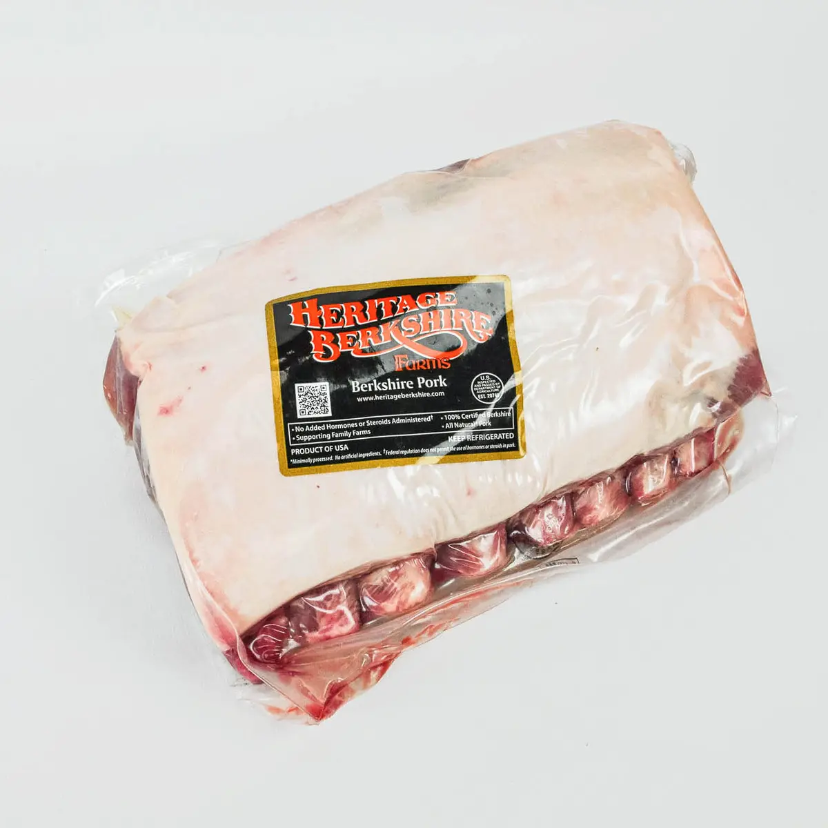 Berkshire Pork Frenched Rib Rack | 6 Lbs. 2