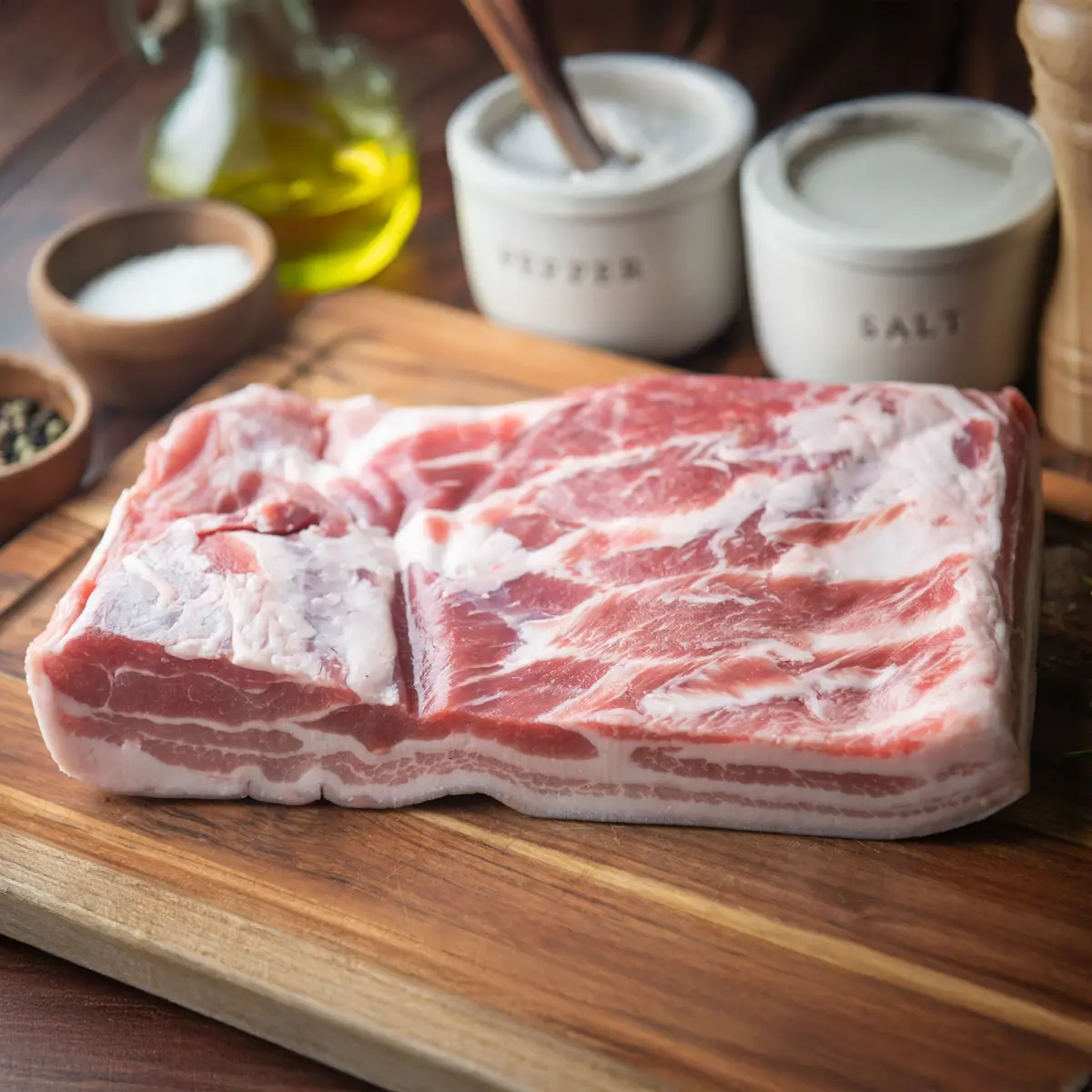 Berkshire Pork Skinless Belly | 9 Lbs. 1