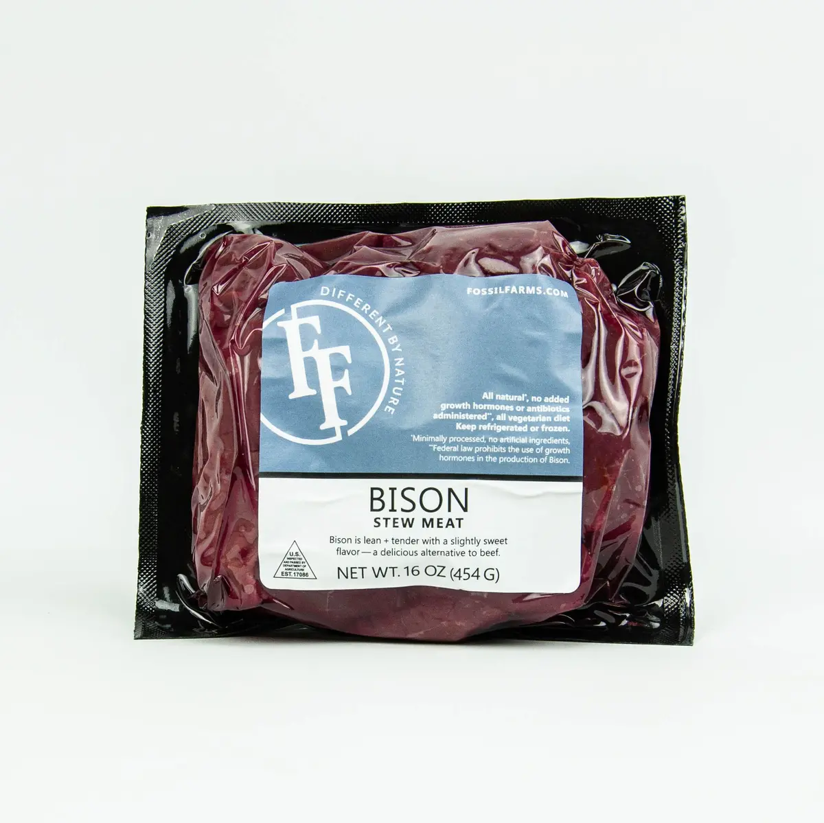 Bison Stew Meat | 1 Lb. 1