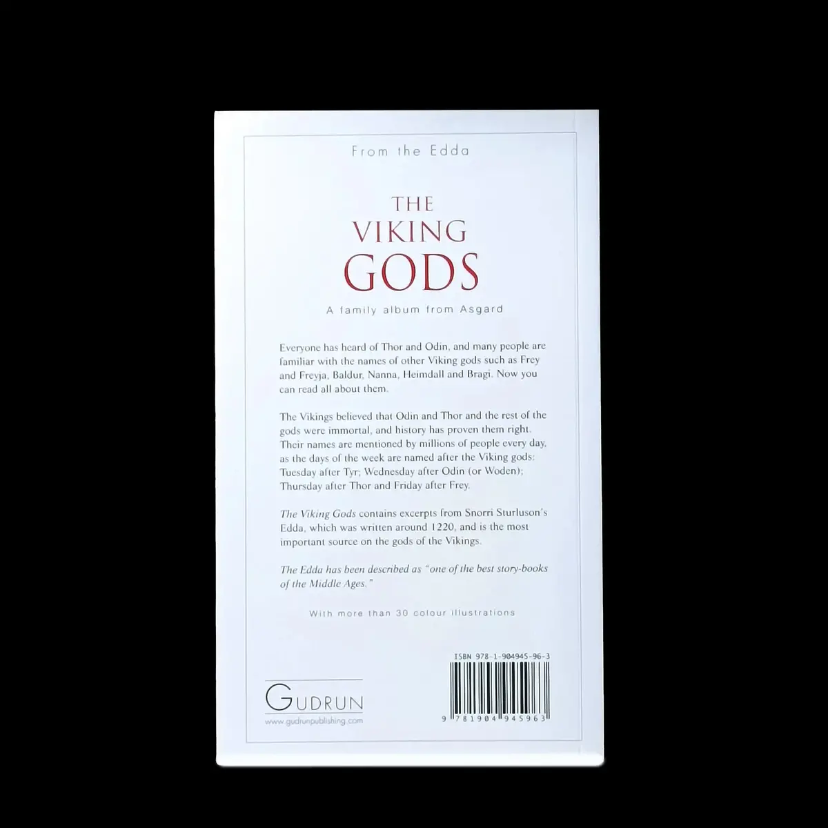 The Viking Gods Book - From Snorri Sturluson's Edda 2