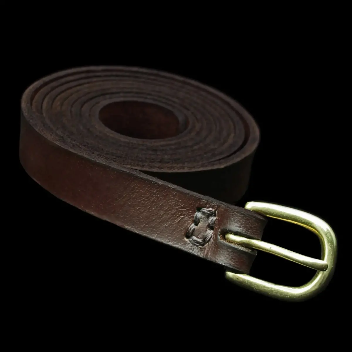 Standard Leather Baldric With Brass Buckle 1