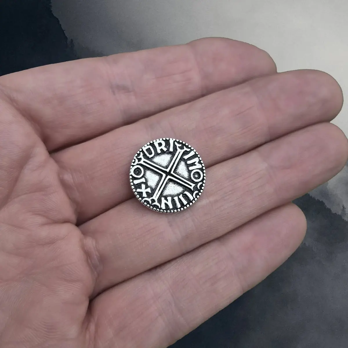 Sihtric Iii Olafsson Silver Replica Hiberno-Norse Penny Coin From Dublin 2