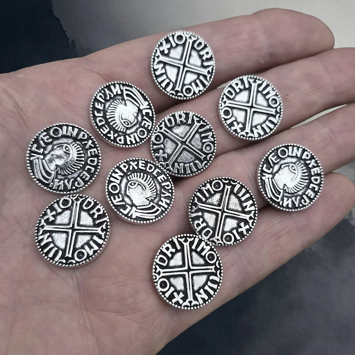 Sihtric Iii Olafsson Silver Replica Hiberno-Norse Penny Coin From Dublin 4