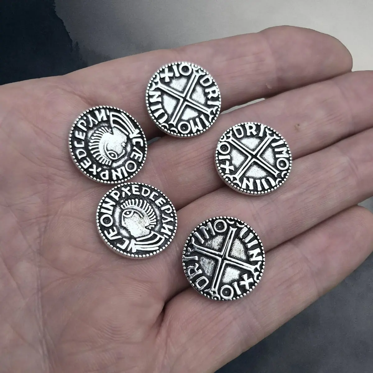Sihtric Iii Olafsson Silver Replica Hiberno-Norse Penny Coin From Dublin 3