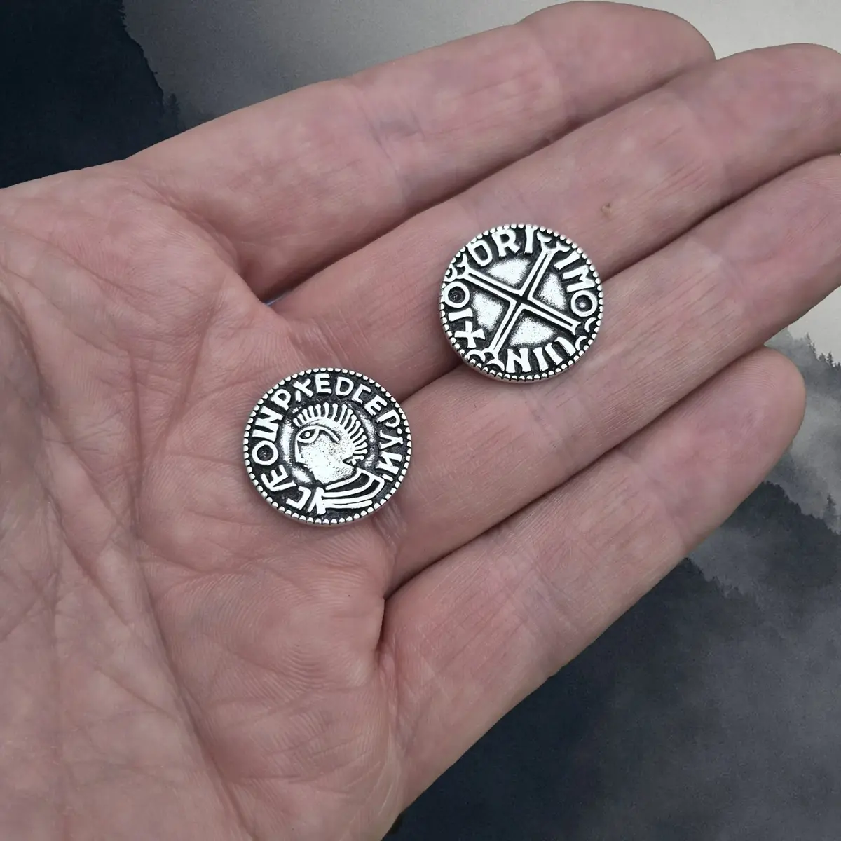 Sihtric Iii Olafsson Silver Replica Hiberno-Norse Penny Coin From Dublin 4