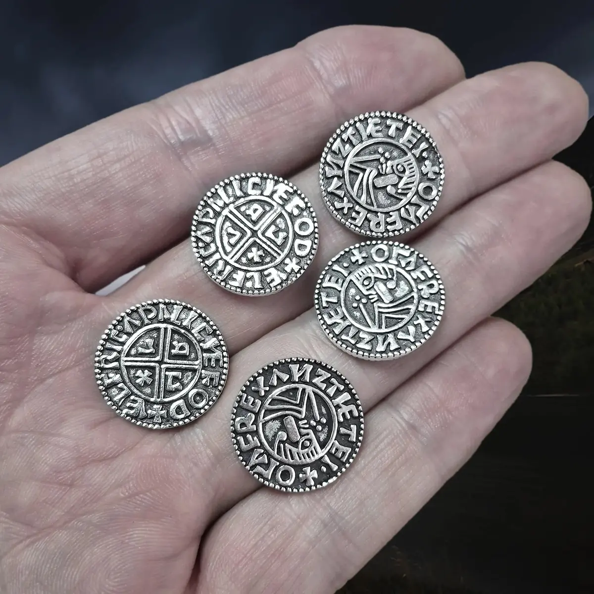 Silver Aethelred Replica Saxon Coin From Winchester 3