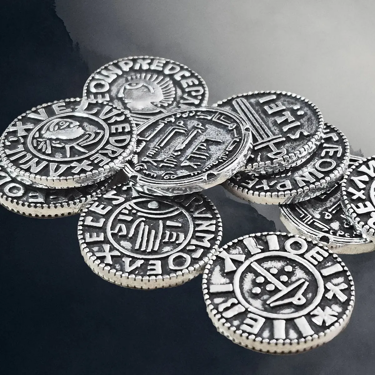 Assorted Silver Replica Viking / Saxon /Hiberno-Norse Coins 1