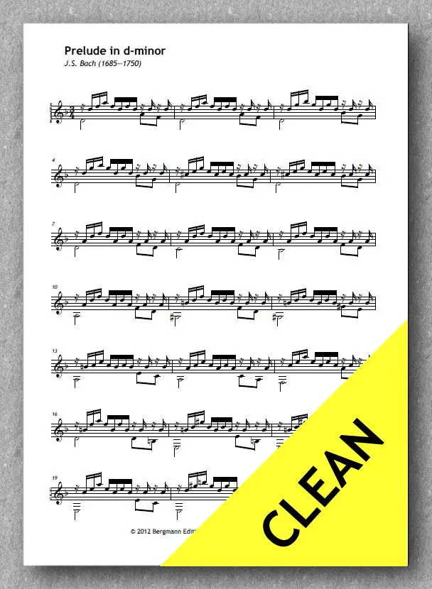 Bach Bwv 999, Prelude 2