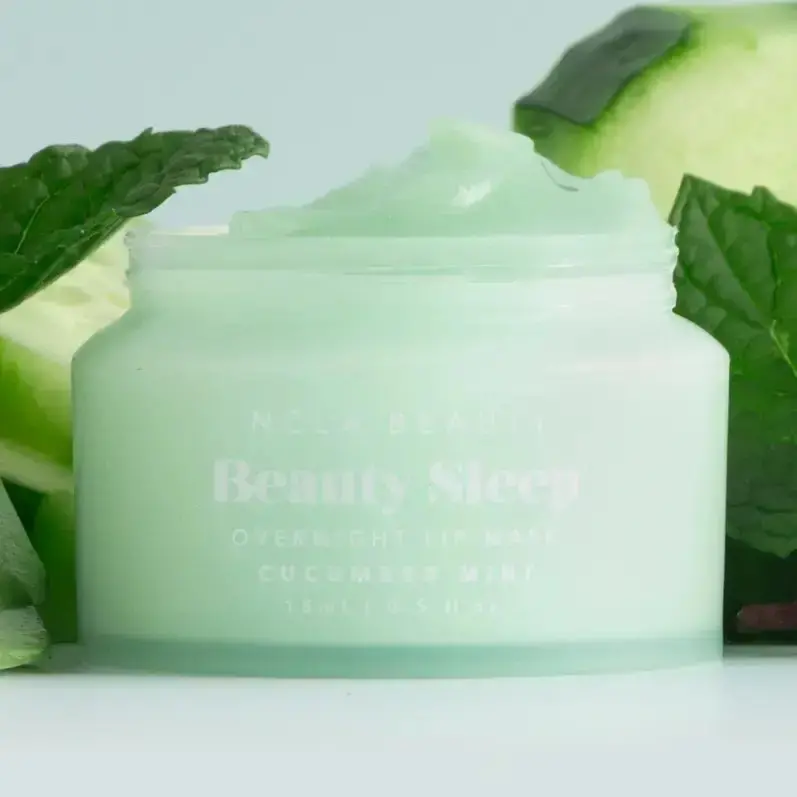 Beauty Sleep Overnight Lip Mask – Cucumber Mint 1