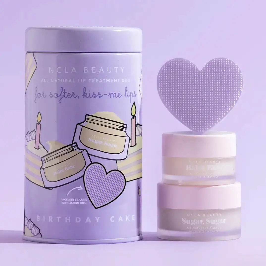 Birthday Cake Lip Care Set + Lip Scrubber 1