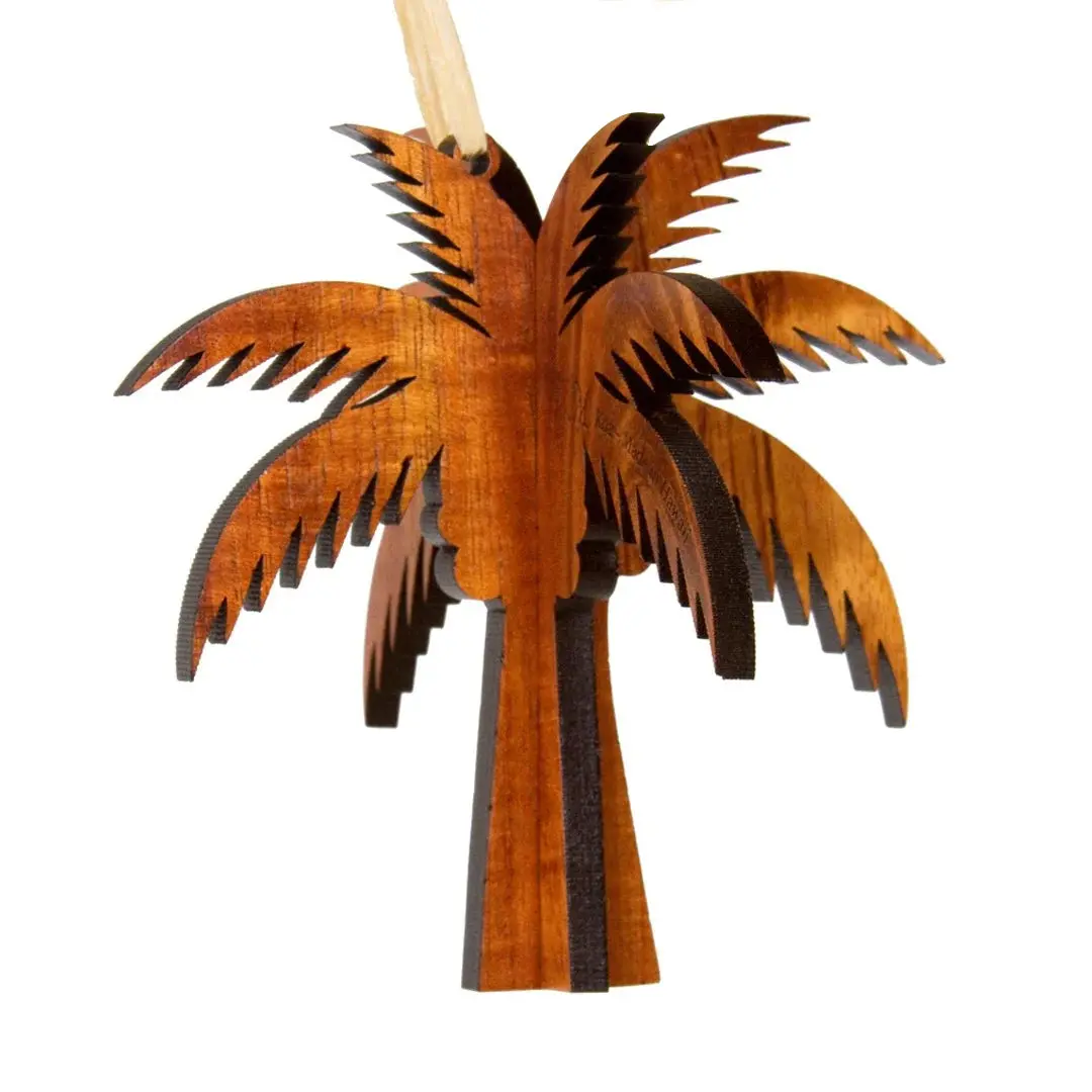 Koa 3D Ornament - Coconut Tree 1
