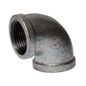Ming Galvanised Elbow 90° F X F 1