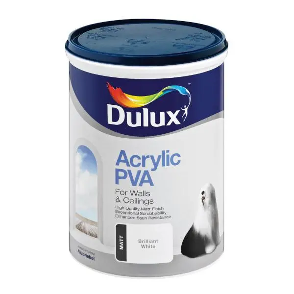 Dulux Acrylic Pva - Brilliant White 11