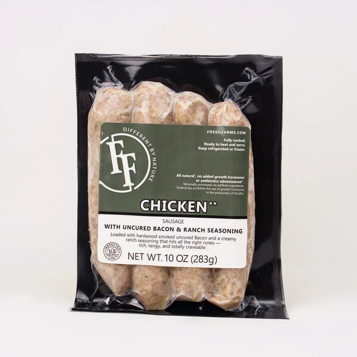 Chicken Bacon Ranch Sausage | 10 Oz. 1