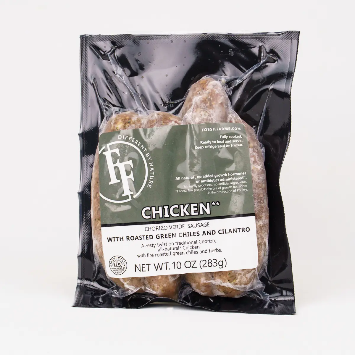 Chicken Chorizo Verde Sausage | 10 Oz. 1