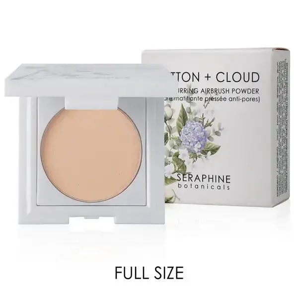 Cotton + Cloud – Pore-Blurring Airbrush Powder Seraphine Botanicals 1