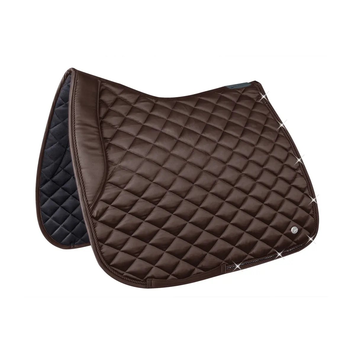 Waldhausen Saddle Pad Dressage Nepal Brown 1
