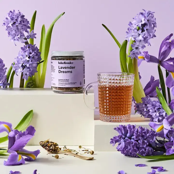 Lavender Dreams – Superfood Tea Blend (50G) | Lake & Oak 1