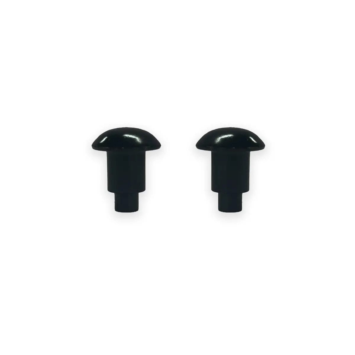 Ezy Ride Spur Buttons (Pair) Black Steel 1