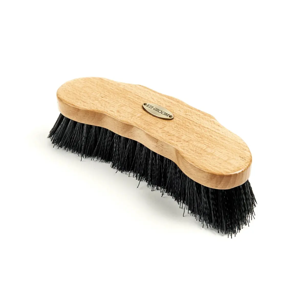 Shires Ezi-Groom Premium Dandy Brush Wood 1