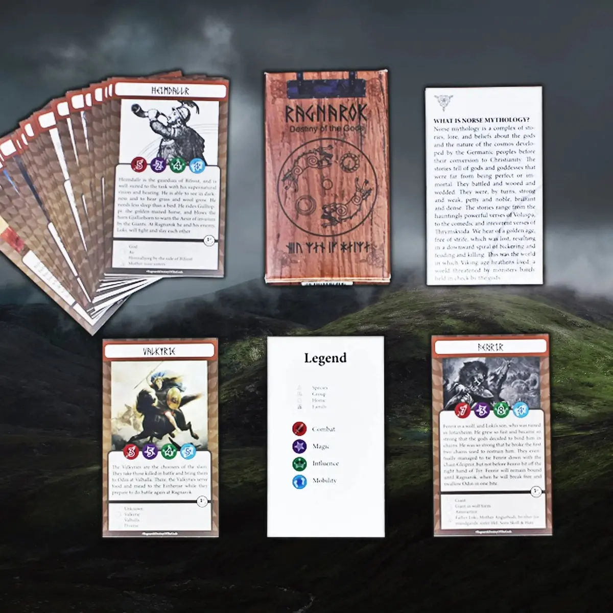 Ragnarok Destiny Of The Gods - Norse Mythology Card Game 1