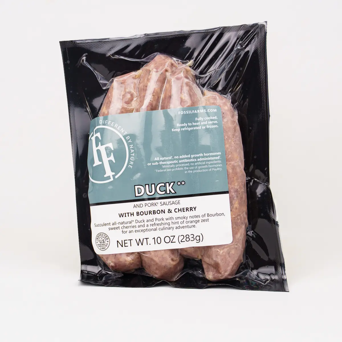 Duck Bourbon & Cherry Sausage | 10 Oz. 1