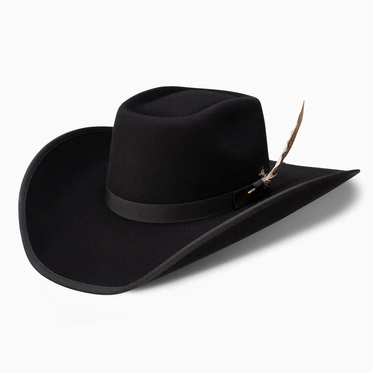Resistol Junior Holt Wool Felt Black Osfa 1